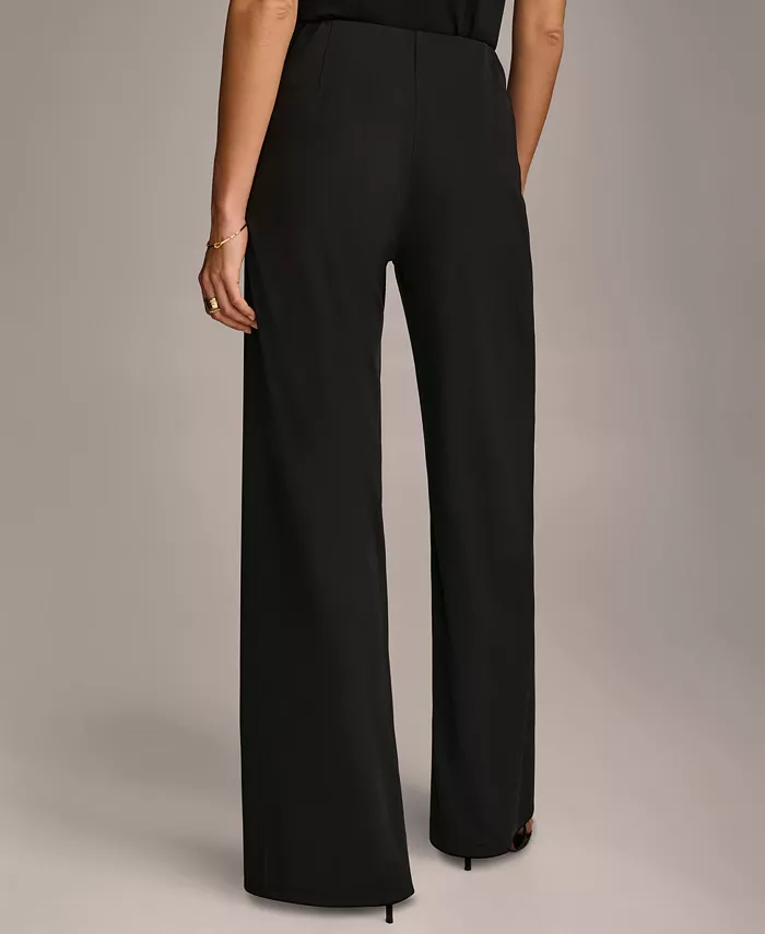 Alfani Donna Karan New York Women's Wide-Leg Jersey Pants Women's Fashion Shoes & Accessories
