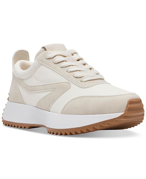 alfani DV Dolce Vita Women's Bynx Cushioned Lace-Up Jogger Sneakers Women's Fashion Shoes & Accessories