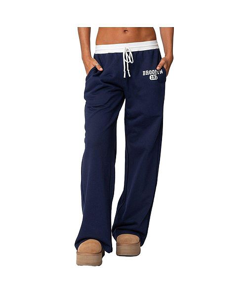 alfani Edikted Womens Brookie Sweatpants Women's Fashion Shoes & Accessories