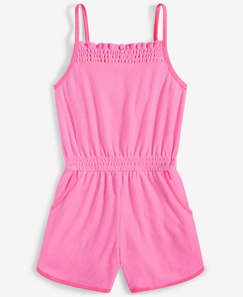 alfani Epic Threads Big Girls Towel Terry Romper Exclusively at Macy's Kids