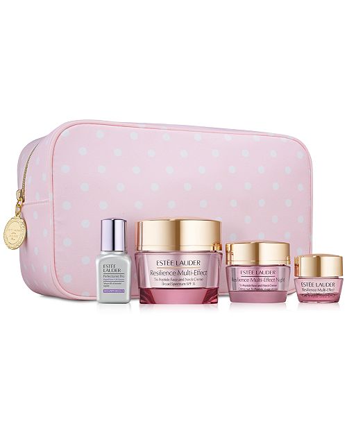 alfani Estée Lauder 5-Pc. Resilience Multi-Effect Routine Skincare Set Beauty