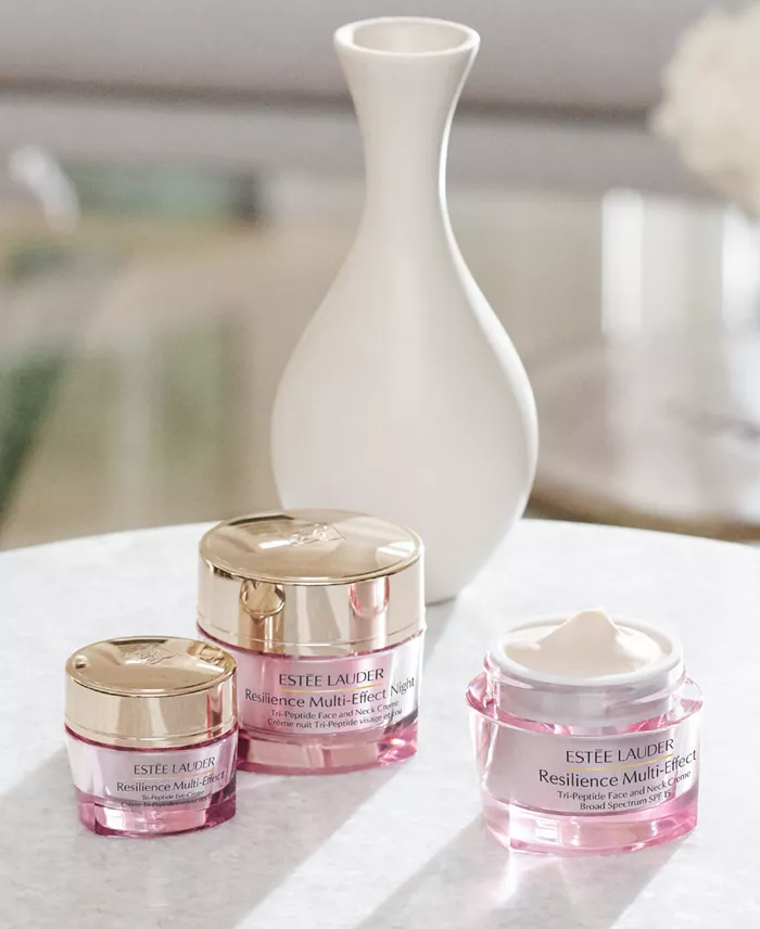 Alfani Estée Lauder Resilience Multi-Effect Tri-Peptide Face & Neck Cream Moisturizer SPF 15 For Normal/Combination Skin 2.5 Oz. Beauty