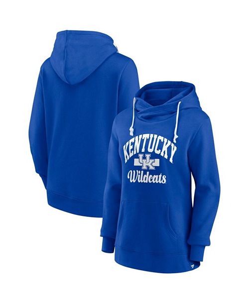 alfani Fanatics Women's Royal Kentucky Wildcats Iconic Fleece Pullover Hoodie Sports Fan Shop