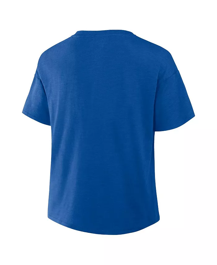 Alfani Fanatics Women's Royal Los Angeles Dodgers Fan Fave Stadium Slub T-Shirt Sports Fan Shop