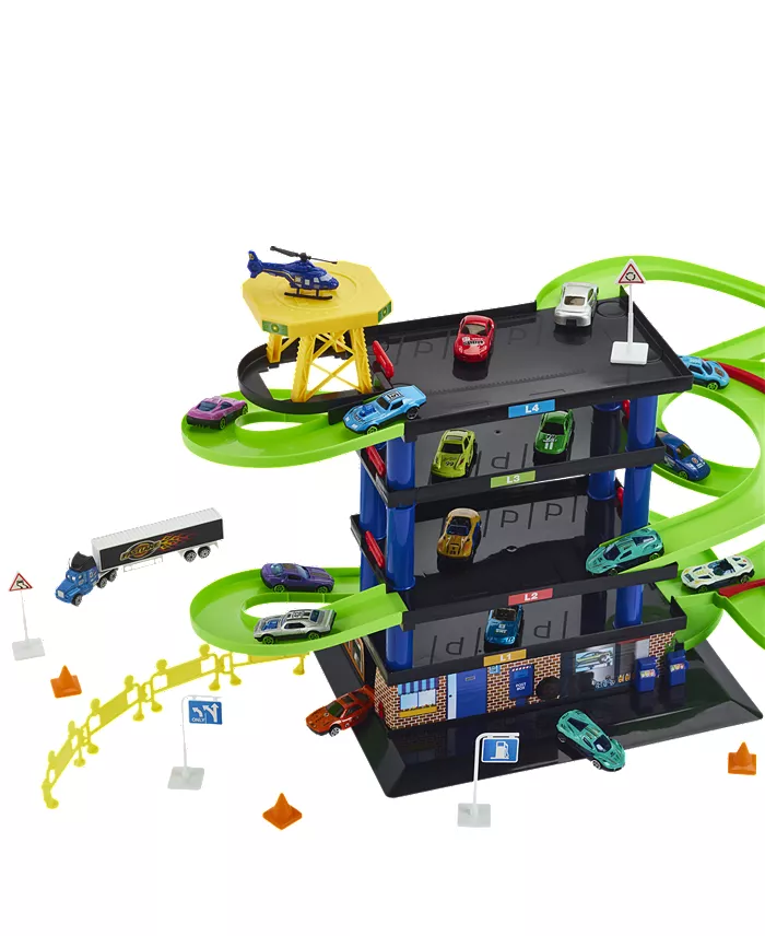 Alfani Fast Lane Parking Garage Bundle 50Pc Set Created For You By Toys R Us All Toys