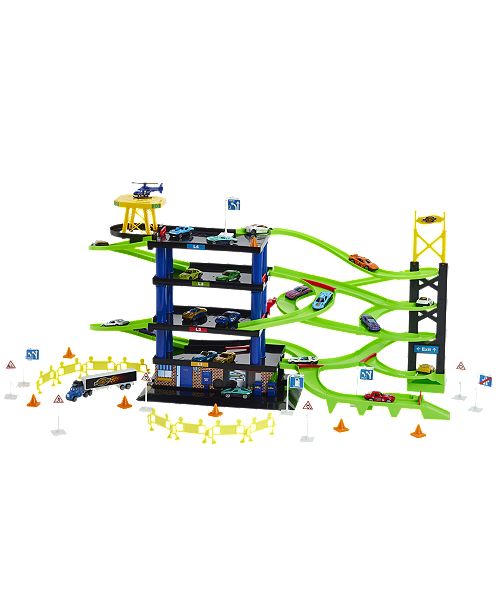 alfani Fast Lane Parking Garage Bundle 50Pc Set Created for You by Toys R Us All Toys