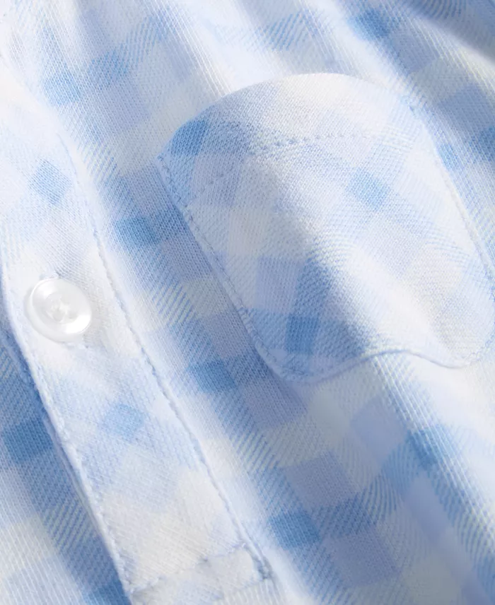 Alfani First Impressions Baby Boys Friendship Plaid Sunsuit Created For Macy's Kids