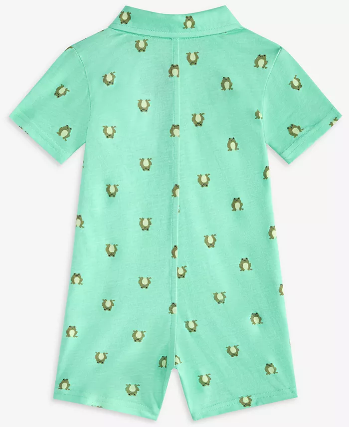 Alfani First Impressions Baby Boys Jump Frog-Print Sunsuit Created For Macy's Kids