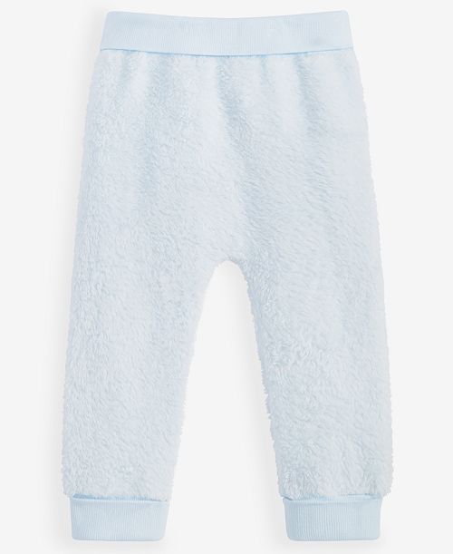 alfani First Impressions Baby Girls Faux-Sherpa Pants Created for Macy's Kids