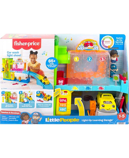 alfani Fisher Price Little People Light-Up Learning Garage Toddler Playset All Toys