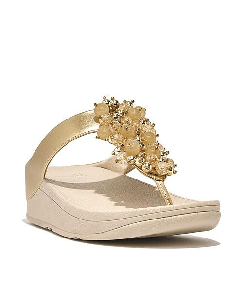 alfani FitFlop Women's Fino Bauble-Bead Toe-Post Sandals Women's Fashion Shoes & Accessories