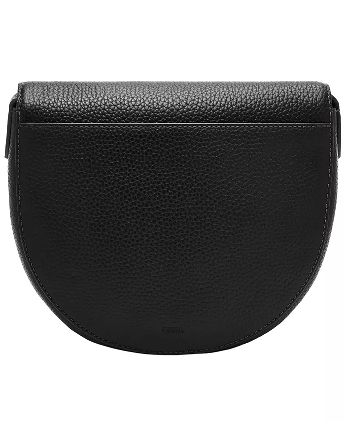 Alfani Fossil Everleigh Leather Small Flap Crossbody Bag Handbags Purses & Accessories