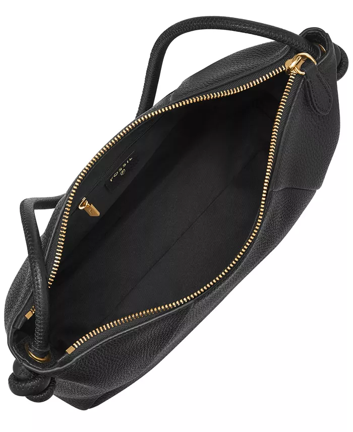 Alfani Fossil Willa Leather Medium Shoulder Bag Handbags Purses & Accessories