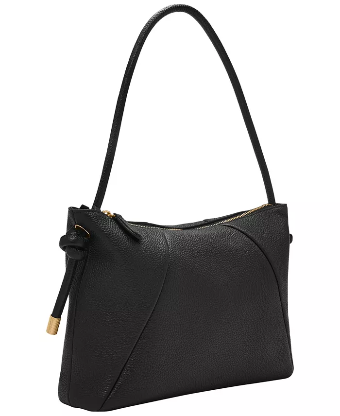 Alfani Fossil Willa Leather Medium Shoulder Bag Handbags Purses & Accessories