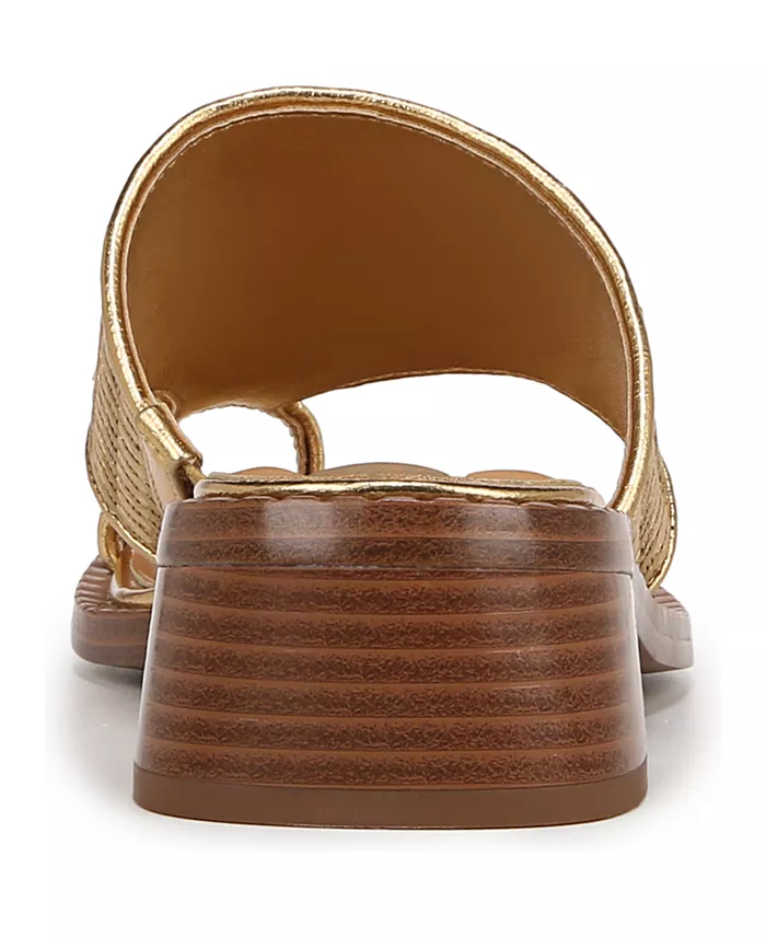 Alfani Franco Sarto Sia Block Heel Slide Dress Sandals Women's Fashion Shoes & Accessories