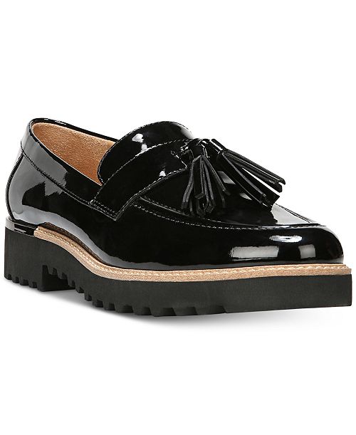 alfani Franco Sarto Women's Carolynn Lug Sole Tassel Loafers Women's Fashion Shoes & Accessories