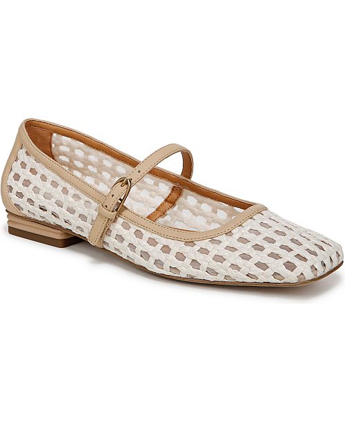 alfani Franco Sarto Women's Tinsley 2 Square Toe Mary Jane Flats Women's Fashion Shoes & Accessories