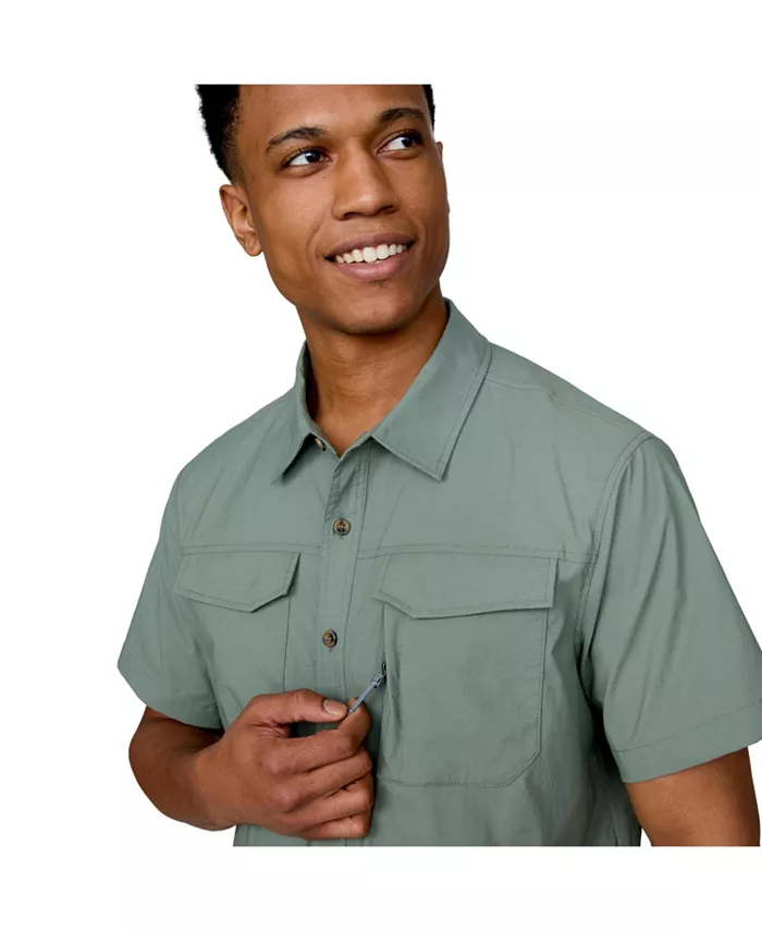 Alfani Free Country Men's Explorer Short Sleeve Shirt Men's Fashion & Accessories