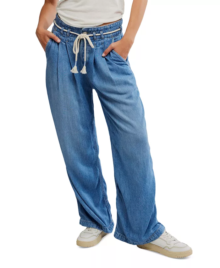 Alfani Free People Women's Dakota Cinched-Waist Jeans Women's Fashion Shoes & Accessories