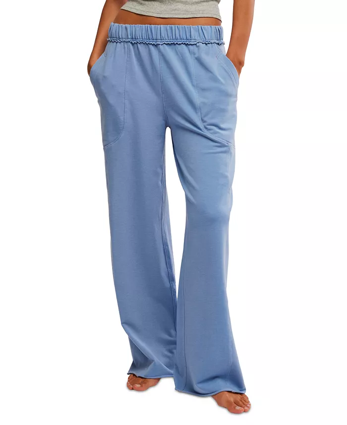 Alfani Free People Women's Don't Wait Up Lounge Pants Women's Fashion Shoes & Accessories