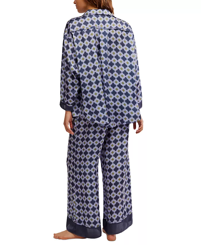 Alfani Free People Women's Dreamy Days Pajama Set Women's Fashion Shoes & Accessories