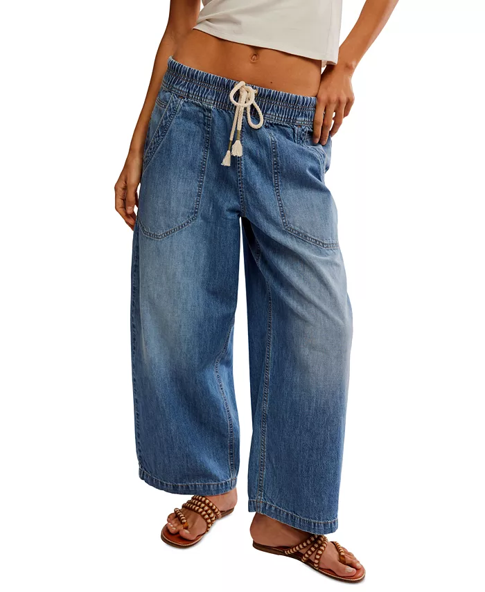 Alfani Free People Women's Easy Peasy Pull-On Jeans Women's Fashion Shoes & Accessories