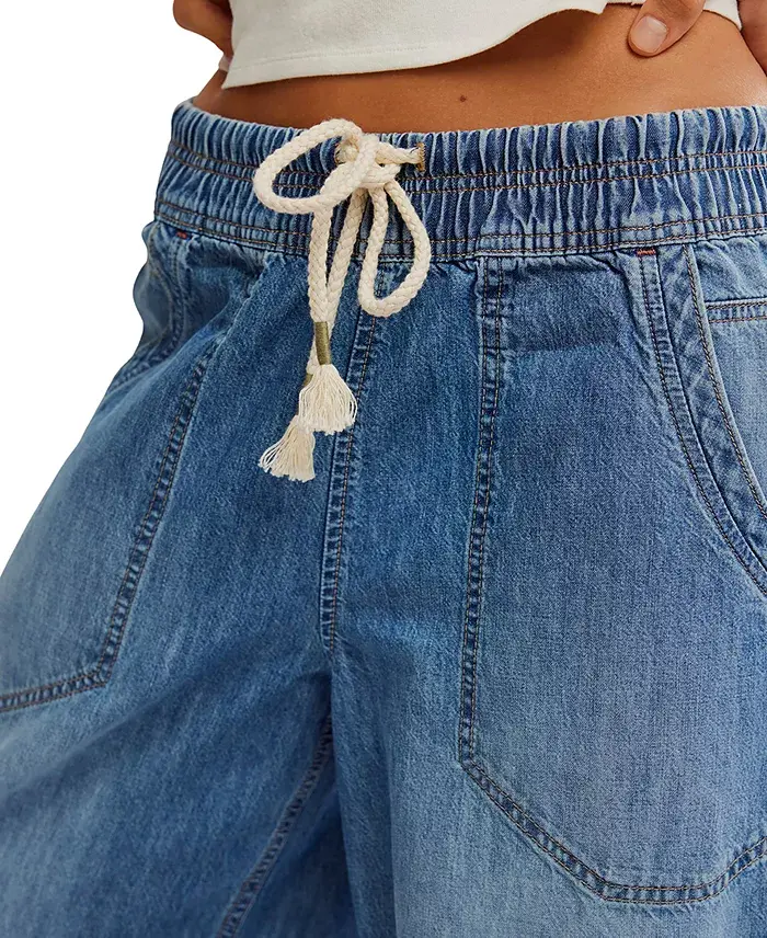 Alfani Free People Women's Easy Peasy Pull-On Jeans Women's Fashion Shoes & Accessories