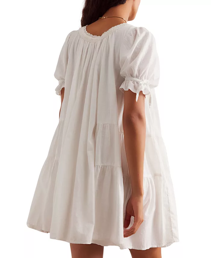 Alfani Free People Women's Sandy Shores Babydoll Dress Women's Fashion Shoes & Accessories