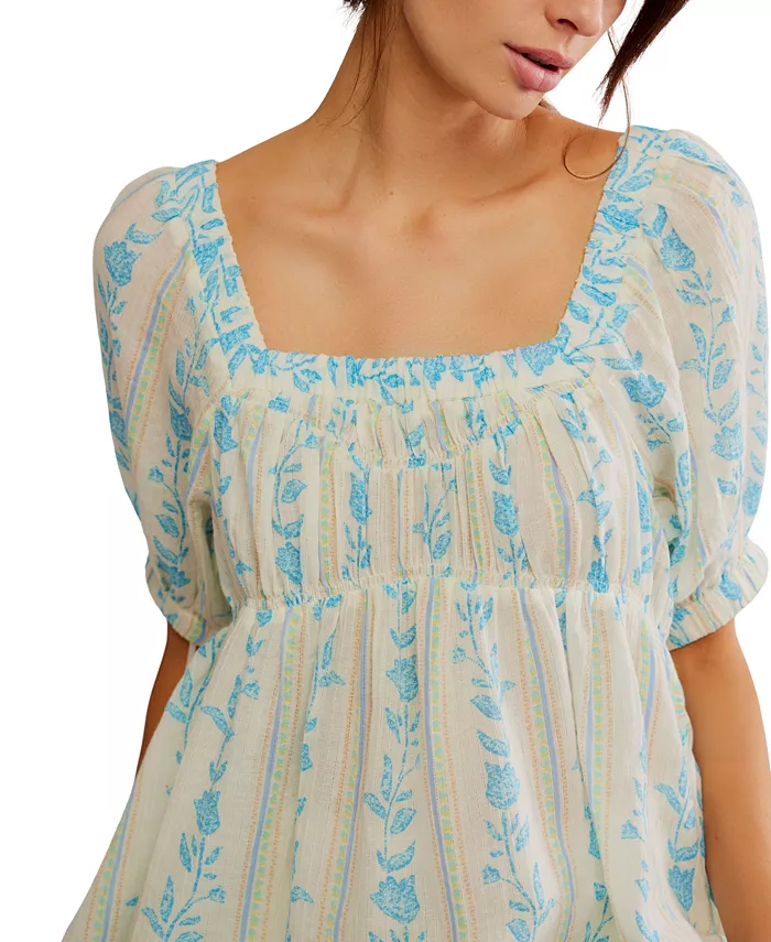 Alfani Free People Women's Santorini Printed Tunic Women's Fashion Shoes & Accessories