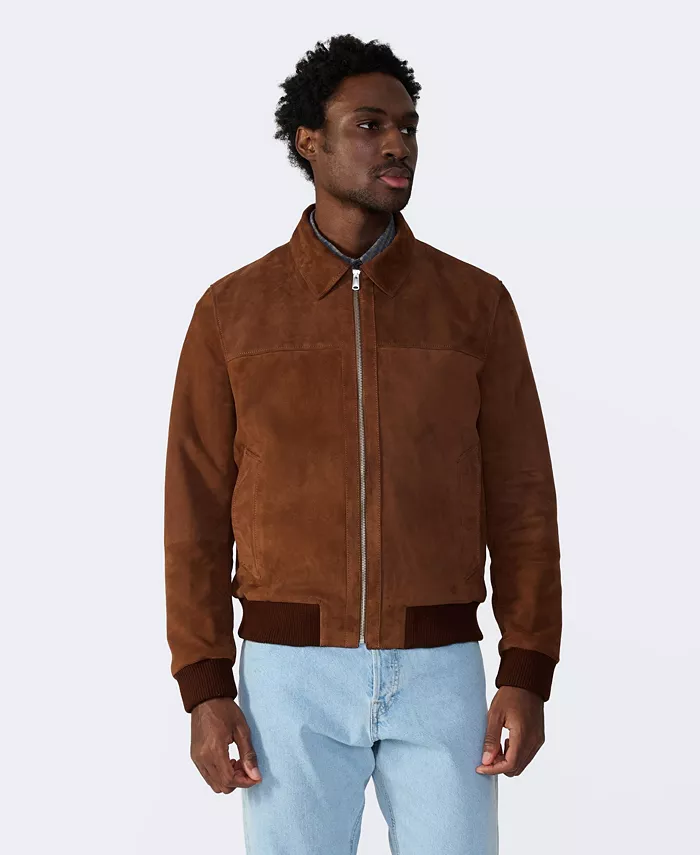 Alfani Furniq UK Men's Men S Suede Bomber Jacket Created For Macy S Men's Fashion & Accessories