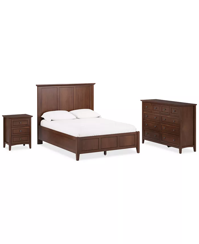 Alfani Furniture Hedworth Queen 3-Pc. Set (Bed Dresser & Nightstand) Furniture