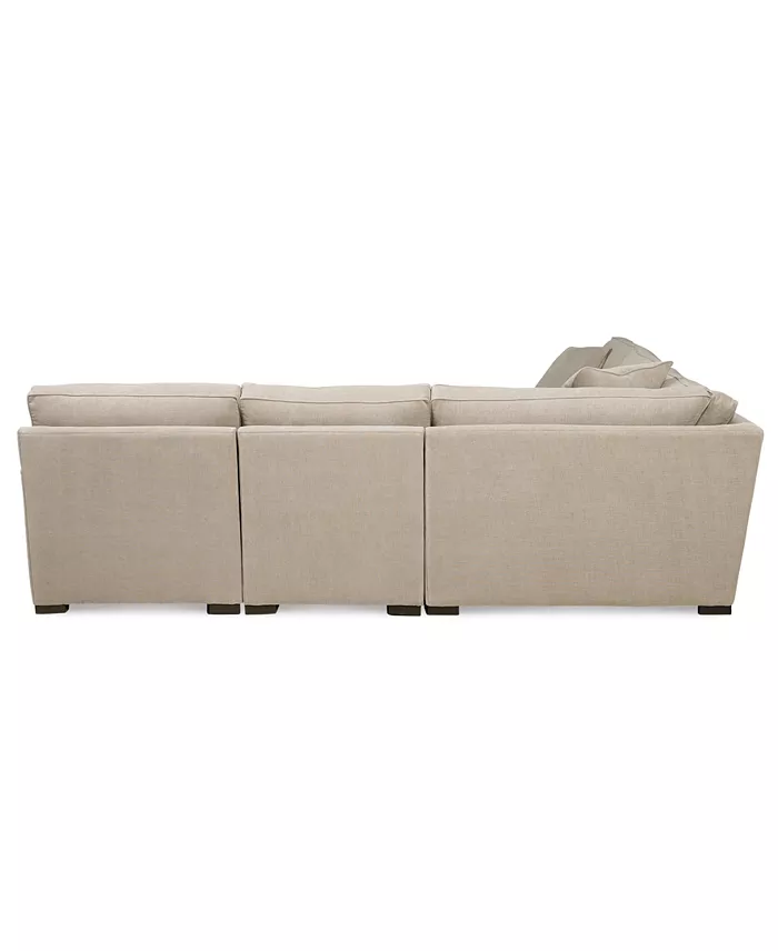 Alfani Furniture Radley Fabric 5-Piece Sectional Sofa Created For Macy's Furniture