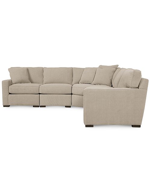alfani Furniture Radley Fabric 5-Piece Sectional Sofa Created for Macy's Furniture