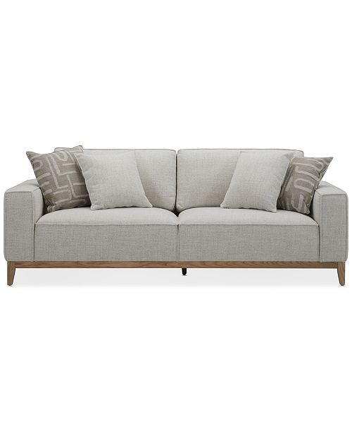 alfani Furniture Rosecrans 92" Fabric Sofa Created for Macy's Furniture
