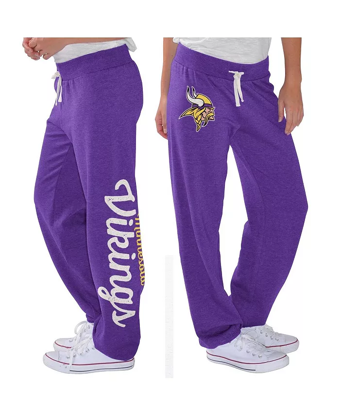 Alfani G-III 4Her By Carl Banks Women's Purple Minnesota Vikings Scrimmage Fleece Pants Sports Fan Shop