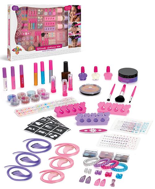 alfani Geoffrey's Toy Box Ultimate Glamour Box Slumber Party Makeover Kit Created for Macy's All Toys