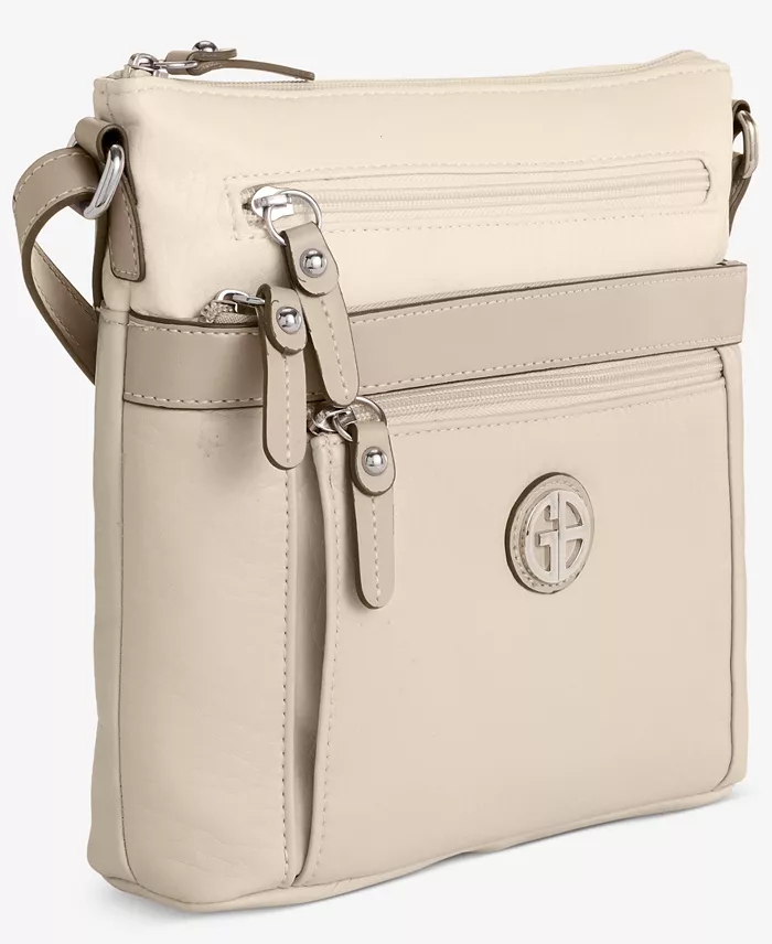 Alfani Giani Bernini Colorblock Pebble Crossbody Exclusively At Macy's Handbags Purses & Accessories