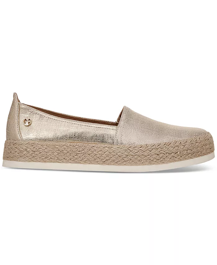 Alfani Giani Bernini Women's Archerr Slip On Espadrilles Created For Macy's Women's Fashion Shoes & Accessories