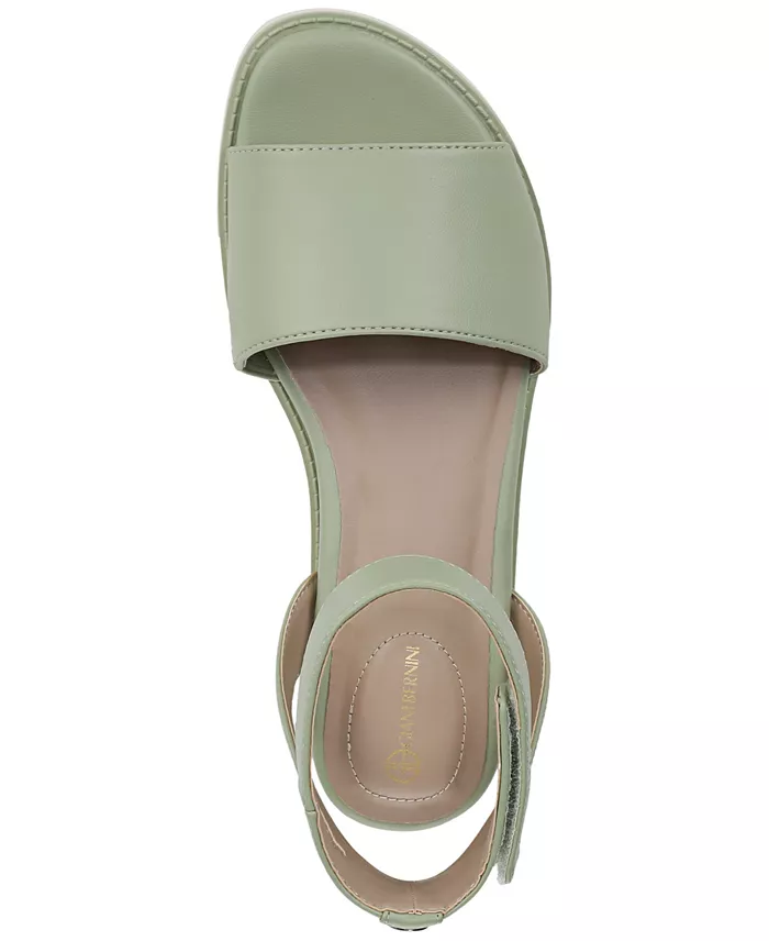 Alfani Giani Bernini Women's Constancia Ankle Strap Wedge Sandals Created For Macy's Women's Fashion Shoes & Accessories