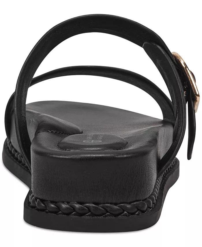 Alfani Giani Bernini Women's Gianaa Double Strap Footbed Sandals Created For Macy's Women's Fashion Shoes & Accessories