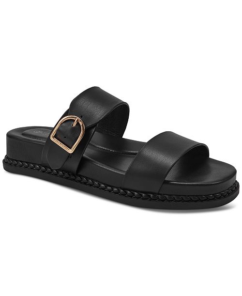 alfani Giani Bernini Women's Gianaa Double Strap Footbed Sandals Created for Macy's Women's Fashion Shoes & Accessories alfani Giani Bernini Women's Gianaa Double Strap Footbed Sandals Created for Macy's Women's Fashion Shoes & Accessories