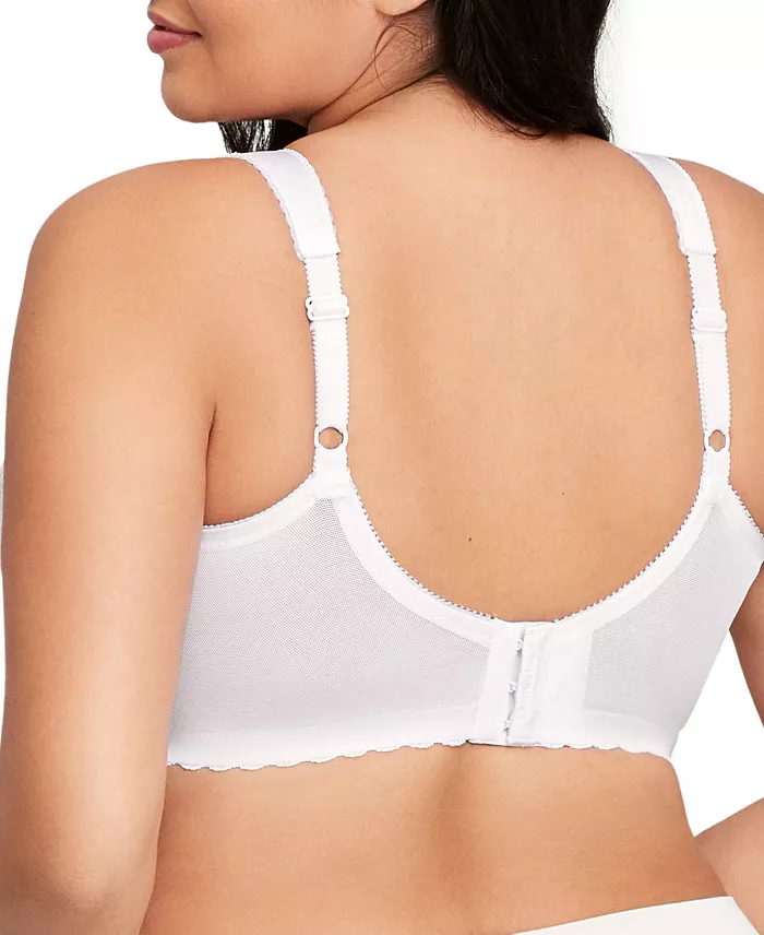 Glamorise Women's Full Figure Plus Size MagicLift Original Wirefree Support Bra 1000 Women's Fashion Shoes & Accessories