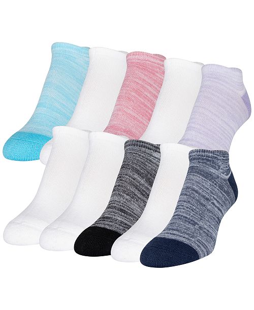 alfani Gold Toe Women's 10-Pack Casual Cushion Heel And Toe No-Show Socks Women's Fashion Shoes & Accessories
