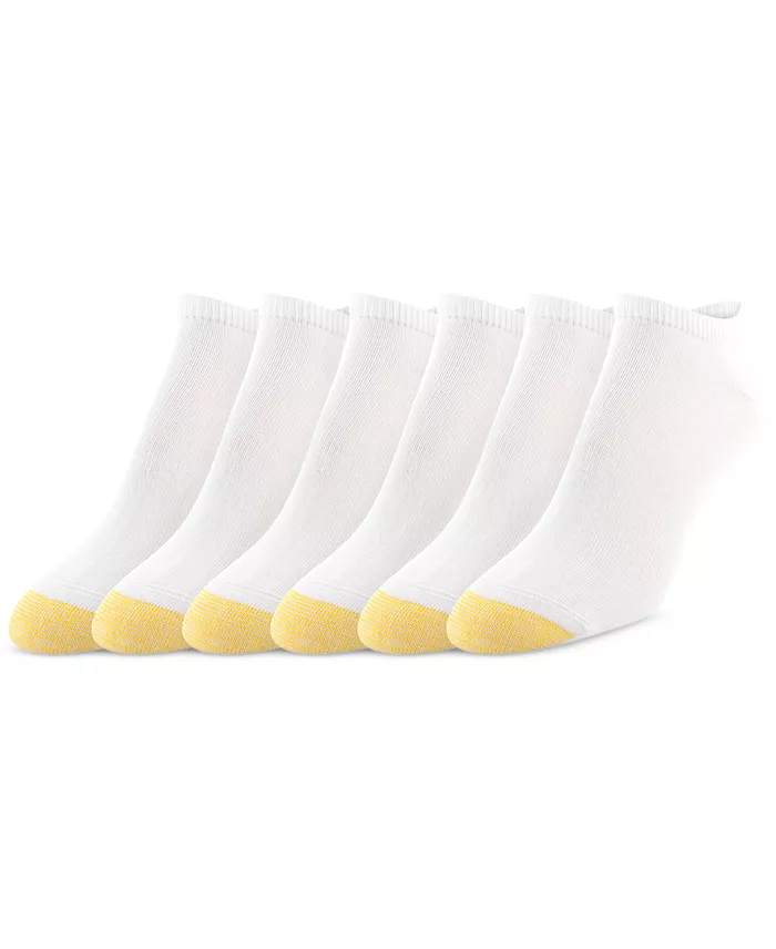 Alfani Gold Toe Women's 6-Pack Casual Ultra Soft Liner Socks Women's Fashion Shoes & Accessories