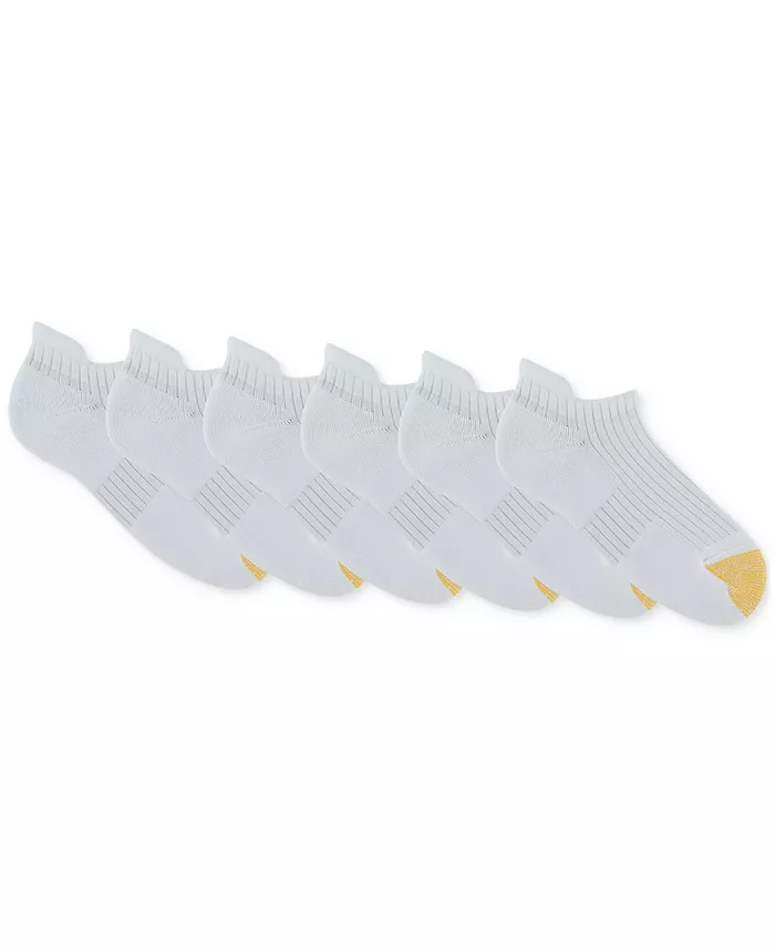 Alfani Gold Toe Women's 6-Pk. Everyday No Show Tab Socks GTDL0154R06 Women's Fashion Shoes & Accessories