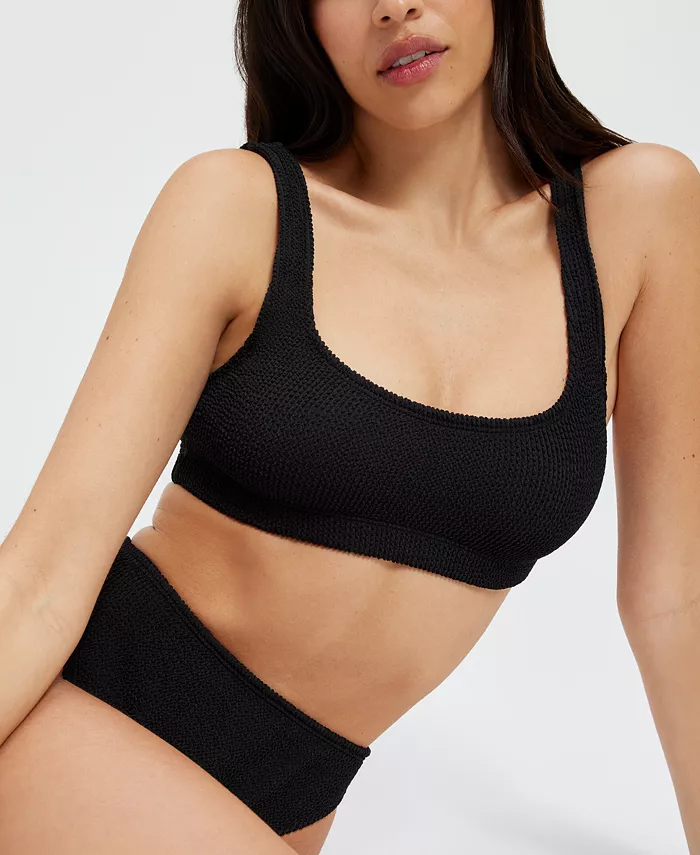 Alfani Good American Women's Always Fits Bralette Bikini Top Women's Fashion Shoes & Accessories