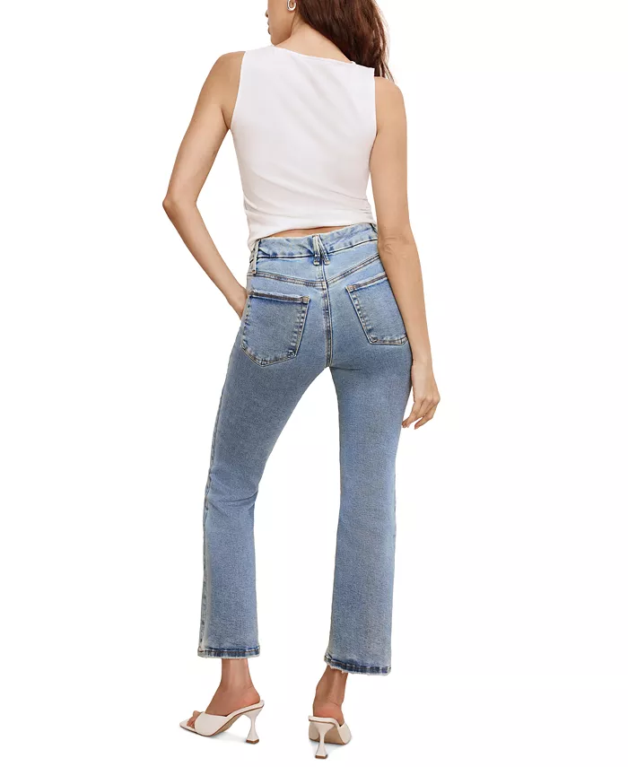Alfani Good American Women's Good Legs Cropped Mini Boot Jeans Women's Fashion Shoes & Accessories