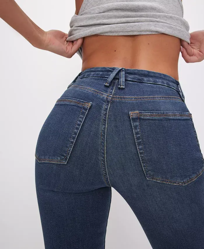 Alfani Good American Women's Good Legs Straight Jeans Women's Fashion Shoes & Accessories