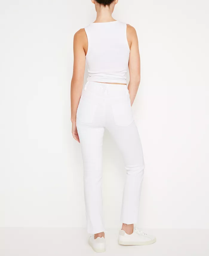 Alfani Good American Women's Good Legs Straight Jeans Women's Fashion Shoes & Accessories