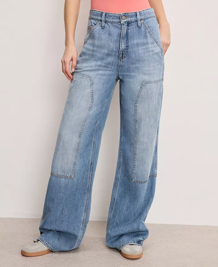 Alfani Good American Women's Good Standard Ease Carpenter Jeans Women's Fashion Shoes & Accessories